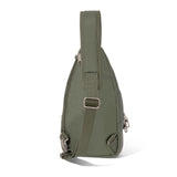 Securtex® Anti-Theft Daytripper Sling - 7x12" Travel Safe Crossbody Bag w/Locking Zippers, Slash-Resistance