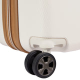 DELSEY PARIS Chatelet Air 2.0 Hardside Luggage with Spinner Wheels, Angora, Checked-Medium 24 Inch