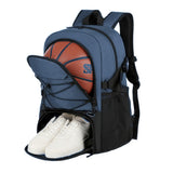 WHELPAW 35L Sports Backpack with Ventilated Shoe & Ball Compartments, Waterproof Gym Bag for Basketball, Soccer, Volleyball, Travel