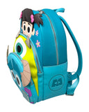 Loungefly Disney Monsters Inc Updated Womens Double Strap Shoulder Bag Purse