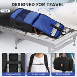 MATEIN Anti Theft Personal Item Backpack 18x14x8, Underseat Travel Backpack with Water Bottle Holder Fit 15.6 Inch Laptop, TSA Approved Luggage Bag with Shoe Compartment for Spirit Airlines, 2 Pcs Set