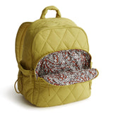 Vera Bradley Women's Featherweight Bancroft Backpack, Golden Olive, One Size