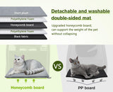 Pecute Cat Backpack with Widened Interior Space, Upgraded Dog Backpack Carrier with Various Ways to Carry, Pet Backpack with Breathable Mesh, Pet Travel Carrier with Soft Padded, Reinforced Support