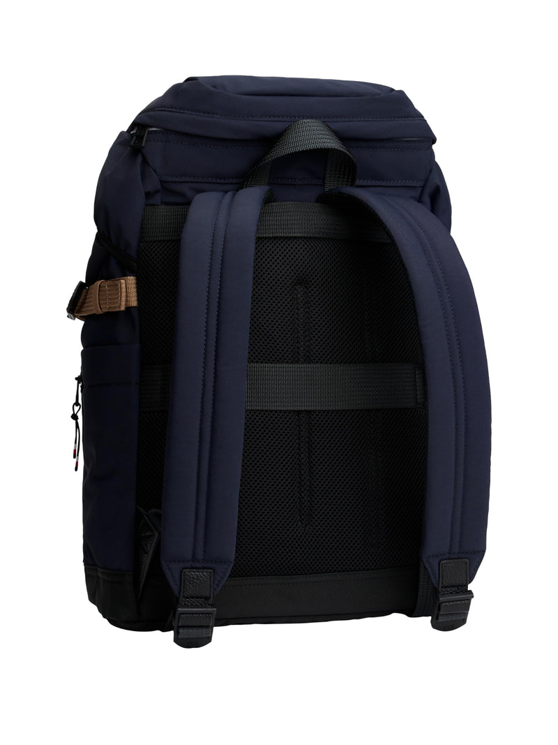 Tommy Hilfiger Mens Travel Flap Backpack,SPACE BLUE One Size