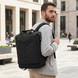 G4Free 15.6" Laptop Backpack for Men Women, 21L Slim Backpacks for Work, Business, College, Travel, Black