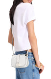 kate spade new york Nouveau Textured Leather Mini Saddle