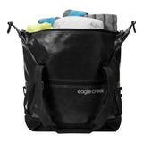 eagle creek Migrate Tote Bag - Travel Tote with Expandable Capacity, Shoulder Straps Multiple Carry Options - Midnight Black