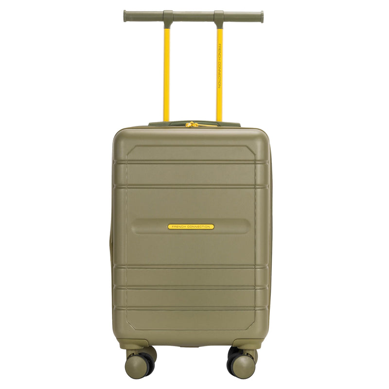 French Connection Le Voyage Luggage Set, Sage, 22" Carry-On | Backpacks4Less