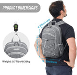 G4Free 12L/20L Small Hiking Backpack RFID Mini Rucksack Compact Multipurpose Daypacks for Men Women Camping Walking Daytrip Travel, Light Grey, 12l, Daypacks