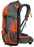 WoneNice 50L(45+5) Waterproof Hiking Backpack - Outdoor Sport Daypack with Rain Cover