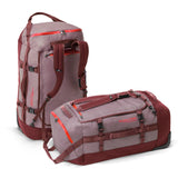 Eagle Creek Cargo Hauler 110L Rolling Duffle Bag with Wheels and Handle, Tuck-Away Backpack Straps, Easy-Access End Pocket & U-Lid Main Compartment, Currant
