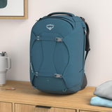 Osprey Fairview 40L Women's Travel Backpack, Night Jungle Blue - backpacks4less.com
