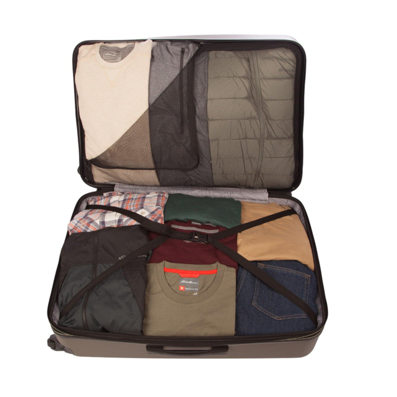 Eddie Bauer Flatiron Check-In 32" Luggage | Hardside | Spinner Wheels | Expandable | Lightweight | Travel Essentials - Dark Fatigue