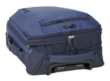 Eagle Creek Expanse 2-Wheel International Carry On Luggage - Efficient Packing Capacity for Strict Baggage Requirements - Heavy Duty Wheels - Telescoping Handle - Pilot Blue - 21.5