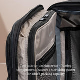 Ricardo Beverly Hills Flight Essentials Softside Expandable Carry-On Travel Luggage with Wheels, Durable Ballistic Nylon Fabric, Water and Stain Resistant, Men and Women, 22-Inch