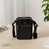 TUMI - Voyageur Persia Crossbody - Nylon Crossbody Travel Shoulder Bag for Women & Men - Stain- & Water-Resistant Fabric - Black & Gold