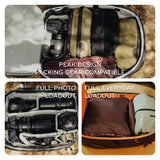 Peak Design Travel Backpack 30L, Sage, Expandable 27-33L Design, Rear and Top Access, Weatherproof Shell, Laptop Sleeve, Ideal for Travel or Everyday Carry, Versatile Backpack for Men and Women