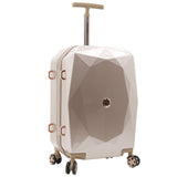 kensie Women's Gemstone Luggage Set, Rose Gold, 2 Piece Set (28"/20")