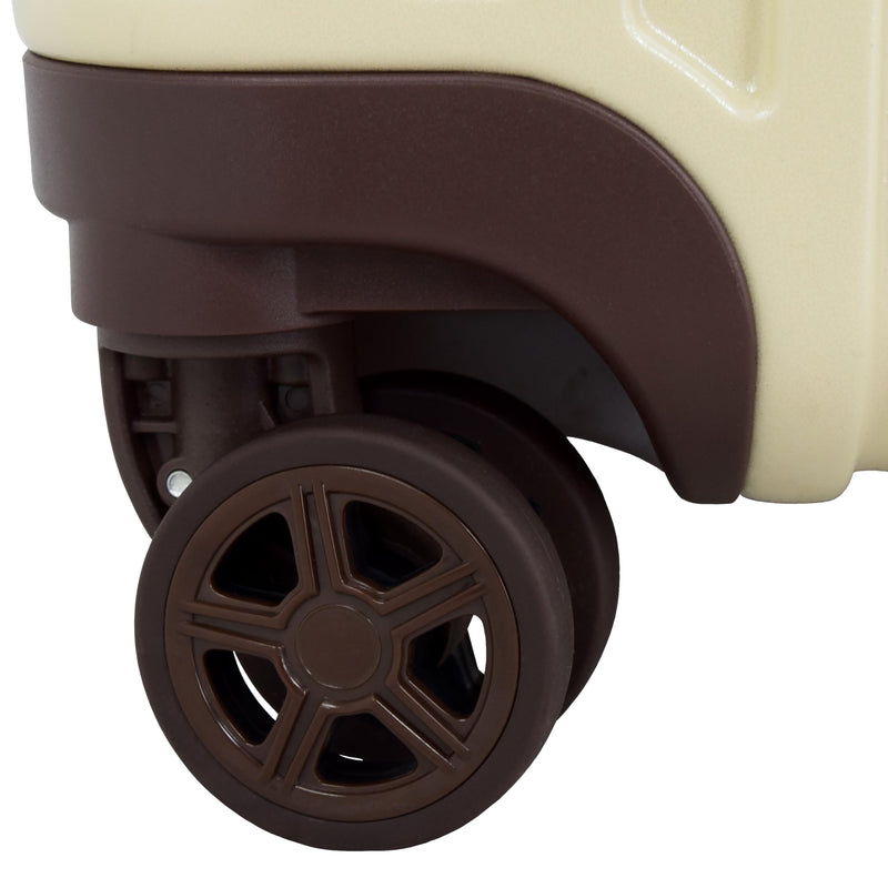 LONDON FOG Brentwood III 20" Expandable Spinner Carry-on, Creme