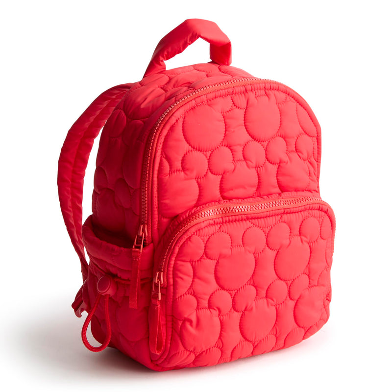 Vera Bradley Women's Disney Featherweight Small Banbury Backpack, High Risk Red, One Size