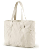 BAGSMART Tote Bag for Women, Tote Bag with Zipper Work Tote with Compartments Nurse Shoulder Hanbag for Travel, Gym