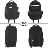 Kelty Laptop Backpack Bag 25 L Hiking Backpack for Men, Women, Work | 18 inch Travel Backpack Carry On Approved (Black)