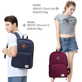 VASCHY School Backpack, Ultra Lightweight Backpack for Men Women Bookbag for Kids Teen Boys Girls Navy