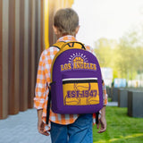 Los Angeles Backpack for Boys Girls, Sports Backpack,Suitable For School Use,Gift For Men Women Fans