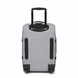 Eastpak Tranverz S – 42L Large Wheeled Luggage with Dual Compartments, TSA Lock, Compression Straps & Smooth-Wheeling System, Sunday Grey