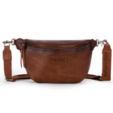 Wrangler Large Fanny Packs for Women Waist Bag Travel Belt Bags Crossbody Sling Purse