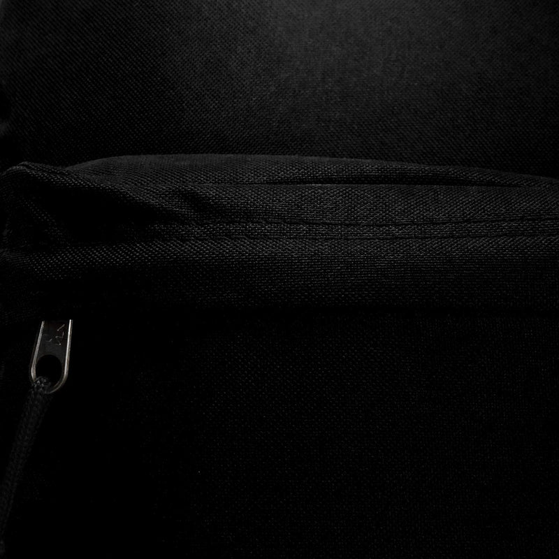 K-Cliffs Classic Bookbag Basic Backpack Simple School Book Bag Casual Student Daily Daypack 18 Inch with Curved Shoulder Straps Black