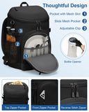 Pritent Cooler Backpack Insulated Waterproof,30/45 Cans Backpack Coolers Leakproof Lunch Backpack for Men Women Portable Soft Cooler Bag for Beach Camping Trave Picnic