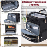 Otevan Lunch Backpack for Women, 15.6 inch Laptop Backpacks for Womens, Work Backpacks with Lunchbox,Insulated Back pack Cooler,Teacher Nurse Travel Backpack for Women