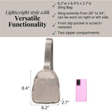 Baggallini Double Zip Mini Sling