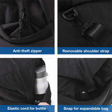 BAGSMART Gym Bag for Women, Carry on Weekender Overnight Bag, Travel Duffel Bags with Trolley Sleeve, Personal Item Travel Bag Tote Bag Workout Dance Bag(Black,Medium)