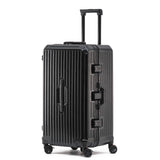 BEITH Hardside Luggage with USB, Type-C, Cup Holder, BS2298 Large Aluminum Frame Suitcase with 5 Wheels 360° Double Spinner, ABS+PC Alloy Box Shell, TSA Lock, Aluminum Lifting Rod, Durable