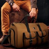 WELKINLAND 48H Garment Duffle Bags For Travel,10-Pockets Carry On Garment Bag, 3 Suit Travel Bags, 62L 2-In-1 Garment Duffel Bag, Convertible Garment bag, Boardable Garment Bag