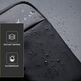 Simptech Mini Crossbody Sling Bag Chest Bag Dual Pocket Water Resistant Fanny Pack for Men Women Running Travelling