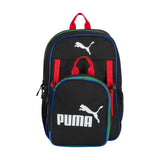 PUMA Unisex Kid's Colony Lunch Kit & Backpack Combo, Black/Multicolor, Medium
