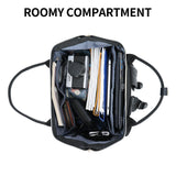 KROSER Laptop Backpack 17" Stylish Backpack Water Repellent College Casual Daypack with USB Port Travel Business Work Bag for Men/Women-Black