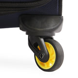 NAUTICA Emry 2pc Softside Luggage Set, Navy Yellow