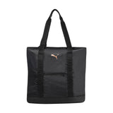 PUMA womens Evercat Cambridge Gym Tote Bags, Black/Gold, One Size US