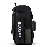 Boombah Superpack Bat Pack - Backpack Version (no wheels) - Holds up to 4 Bats - For Baseball or Softball BPSPC23 Black/Charcoal