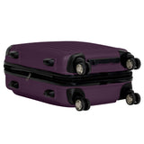 Kenneth Cole REACTION Renegade Luggage Expandable 8-Wheel Spinner Lightweight Hardside Suitcase, Midnight Plum, 20-Inch Carry On