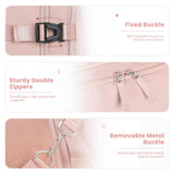 Sinaliy Travel Backpack for Women, Flight Approved Carry On Backpack with USB Charging Hole, Lightweight Travel Bag, Waterproof Causal Bookbag for College, Travel, Work