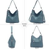 Women Large Crossbody Bags Ladies Satchel Shoulder Handbags Purse and Wallet Set for Women Totes Hobo Purses