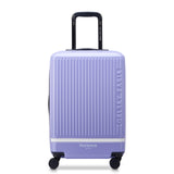 florence by mills Spin Me Away Hardside Expandable Luggage with Spinner Wheels, Lavender, Carry-On 20 Inch