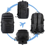 MATEIN 17 Inch Laptop Backpack, Large Military Tactical Backpack for Men TSA Approved, Water Resistant Computer Bag Work Day Pack, Travel Laptop Carry on for Camping Hiking