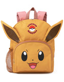 Pokemon Girls Backpack Set | Rucksack Bundle with School Bag, Pencil Case, Lunch Bag & Water Bottle | Eevee Matching Set