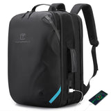TANGCORLE Travel Carry on Backpack, Extra Large Expandable 45L Backpack for Flight approved, 17.3